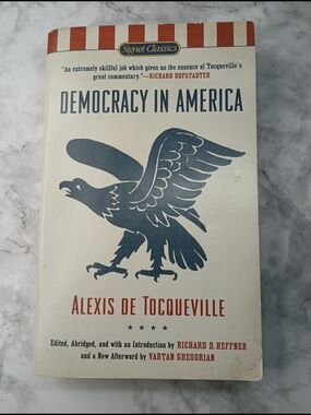 Democracy in America by Alexis de Tocqueville | Signet Classics Paperback